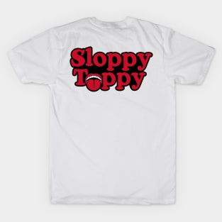 Sloppy Toppy Text & Icon T-Shirt